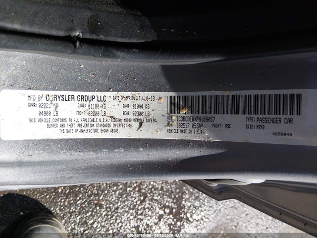 Aukcja sprzedaży 2014 Chrysler 200 Touring, vin: 1C3BCBEBXEN158057, numer aukcji: 45158498