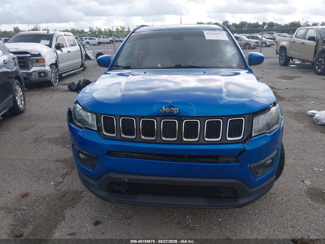 2017 Jeep New Compass Latitude Fwd მანქანა იყიდება აუქციონზე, vin: 3C4NJCBB6HT632423, აუქციონის ნომერი: 45158575