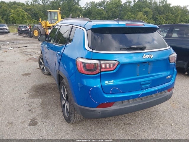 2017 Jeep New Compass Latitude Fwd მანქანა იყიდება აუქციონზე, vin: 3C4NJCBB6HT632423, აუქციონის ნომერი: 45158575