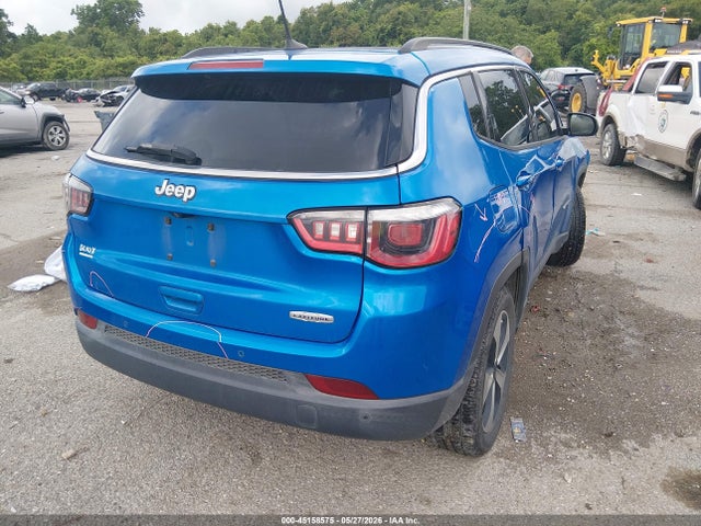2017 Jeep New Compass Latitude Fwd მანქანა იყიდება აუქციონზე, vin: 3C4NJCBB6HT632423, აუქციონის ნომერი: 45158575