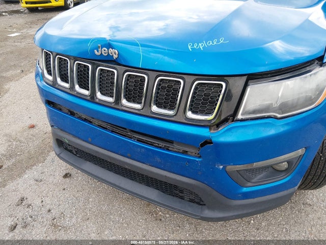 2017 Jeep New Compass Latitude Fwd მანქანა იყიდება აუქციონზე, vin: 3C4NJCBB6HT632423, აუქციონის ნომერი: 45158575