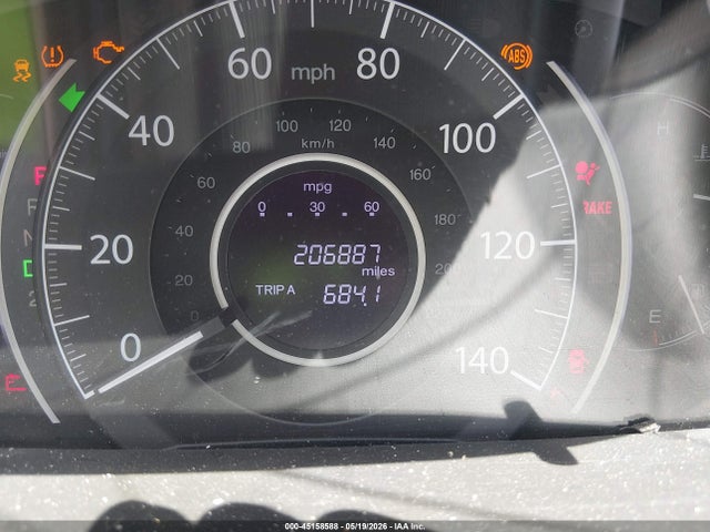 45158588 :رقم المزاد ، 5J6RM3H56DL045410 vin ، 2013 Honda Cr-v Ex مزاد بيع