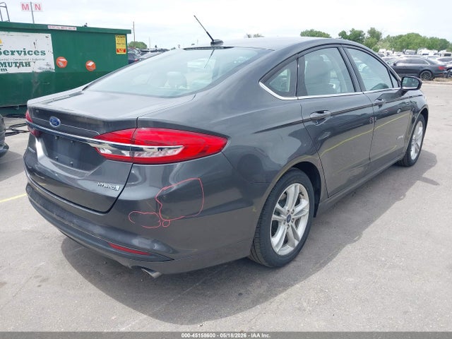 Aukcja sprzedaży 2018 Ford Fusion Hybrid S, vin: 3FA6P0UU2JR198381, numer aukcji: 45158600