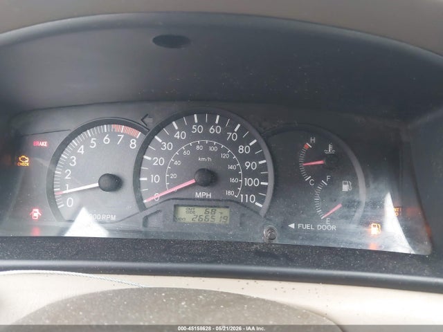 45158628 :رقم المزاد ، 2T1BR32EX5C413713 vin ، 2005 Toyota Corolla Ce مزاد بيع