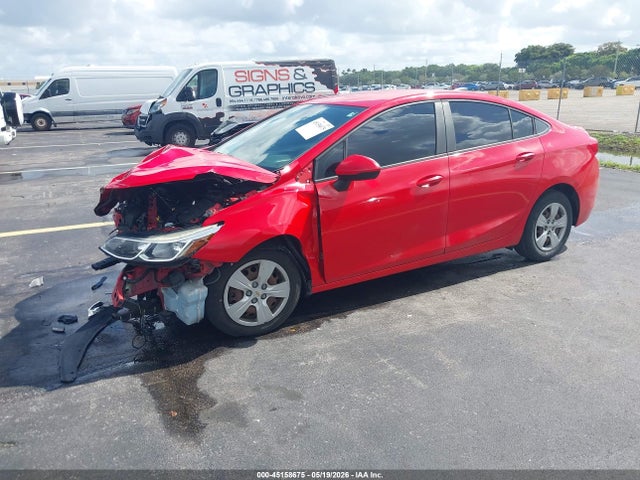 2018 Chevrolet Cruze Ls Auto მანქანა იყიდება აუქციონზე, vin: 1G1BC5SM4J7220188, აუქციონის ნომერი: 45158675