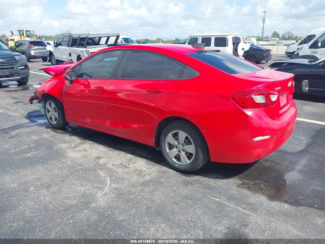 2018 Chevrolet Cruze Ls Auto მანქანა იყიდება აუქციონზე, vin: 1G1BC5SM4J7220188, აუქციონის ნომერი: 45158675
