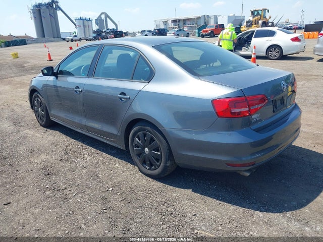 45158696 :رقم المزاد ، 3VW2K7AJ7FM320678 vin ، 2015 Volkswagen Jetta 2.0l S مزاد بيع