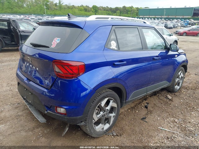 2022 Hyundai Venue Limited მანქანა იყიდება აუქციონზე, vin: KMHRC8A31NU165380, აუქციონის ნომერი: 45158734