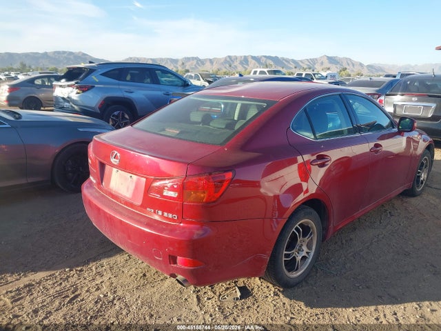 Aukcja sprzedaży 2006 Lexus Is 250, vin: JTHCK262065002708, numer aukcji: 45158744