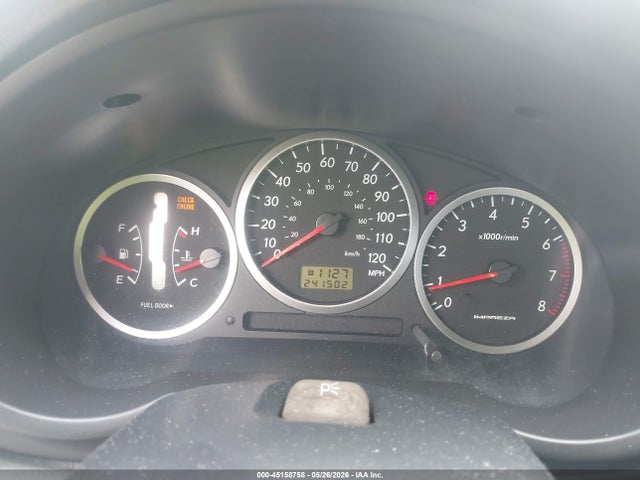 2004 Subaru Impreza 2.5rs მანქანა იყიდება აუქციონზე, vin: JF1GD67564H513094, აუქციონის ნომერი: 45158758