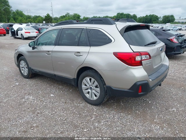 45158782 :رقم المزاد ، 4S4BSAHC4K3302296 vin ، 2019 Subaru Outback 2.5i Premium مزاد بيع