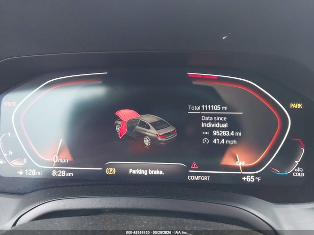 45158850 :رقم المزاد ، 3MW5R7J02N8C31916 vin ، 2022 Bmw 330i Xdrive مزاد بيع