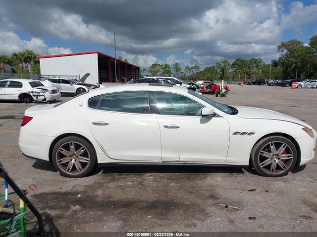 Aukcja sprzedaży 2015 Maserati Quattroporte S Q4, vin: ZAM56RRA2F1151943, numer aukcji: 45158861