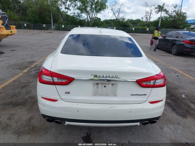 Aukcja sprzedaży 2015 Maserati Quattroporte S Q4, vin: ZAM56RRA2F1151943, numer aukcji: 45158861