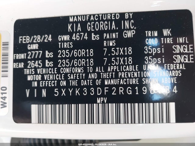KIA Sportage Ex 2024 5XYK33DF2RG198684 Image 9
