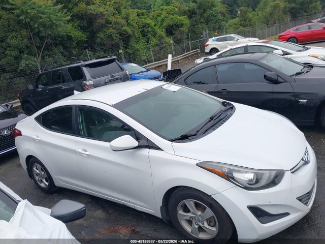 Aukcja sprzedaży 2015 Hyundai Elantra Se, vin: 5NPDH4AE7FH607049, numer aukcji: 45158887