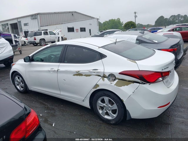 Aukcja sprzedaży 2015 Hyundai Elantra Se, vin: 5NPDH4AE7FH607049, numer aukcji: 45158887