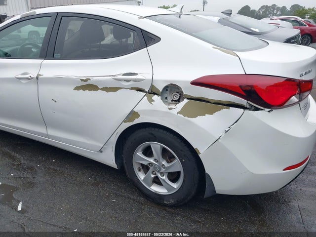 Aukcja sprzedaży 2015 Hyundai Elantra Se, vin: 5NPDH4AE7FH607049, numer aukcji: 45158887