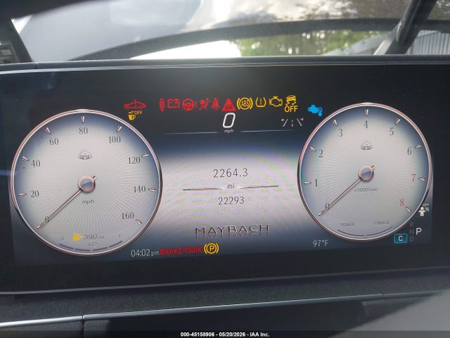 Aukcja sprzedaży 2024 Mercedes-benz Maybach Gls 600 4matic, vin: 4JGFF8HB2RB191480, numer aukcji: 45158906