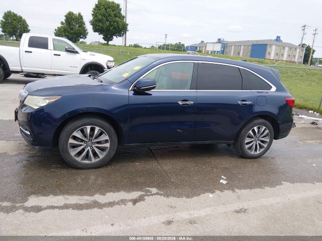 Продажа на аукционе авто 2016 Acura Mdx Technology   Acurawatch Plus Packages/technology Package, vin: 5FRYD4H45GB028845, номер лота: 45158905