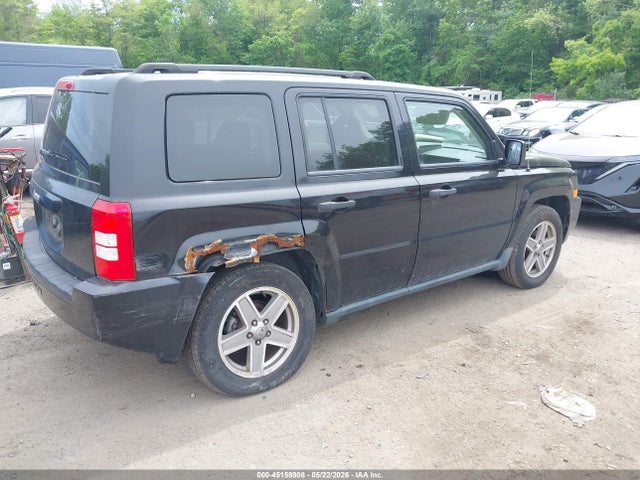 2008 Jeep Patriot Sport მანქანა იყიდება აუქციონზე, vin: 1J8FF28W18D566100, აუქციონის ნომერი: 45158908