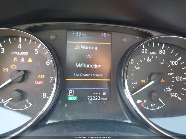 2019 Nissan Rogue Sv მანქანა იყიდება აუქციონზე, vin: JN8AT2MT1KW503245, აუქციონის ნომერი: 45158932