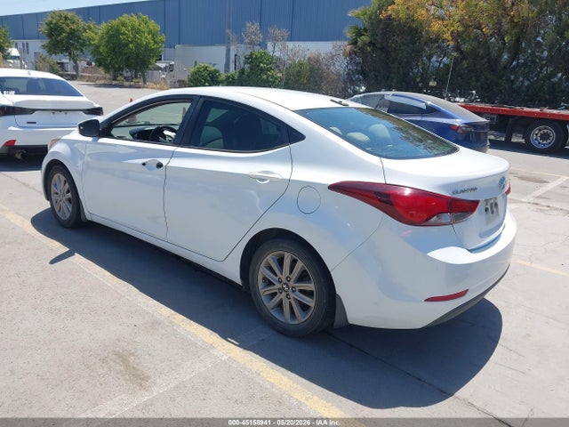 2016 Hyundai Elantra Se მანქანა იყიდება აუქციონზე, vin: 5NPDH4AE0GH684606, აუქციონის ნომერი: 45158941