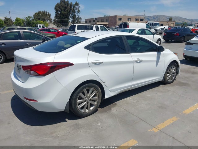 2016 Hyundai Elantra Se მანქანა იყიდება აუქციონზე, vin: 5NPDH4AE0GH684606, აუქციონის ნომერი: 45158941