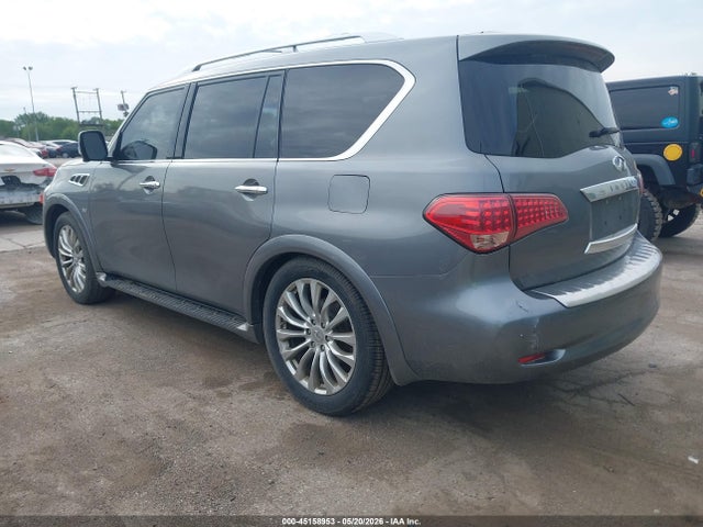 45158953 :رقم المزاد ، JN8AZ2NE1G9124864 vin ، 2016 Infiniti Qx80 مزاد بيع