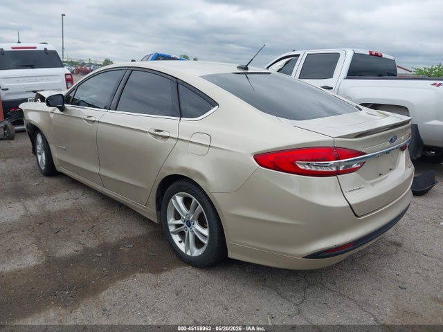 Aukcja sprzedaży 2018 Ford Fusion Hybrid Se, vin: 3FA6P0LU5JR168826, numer aukcji: 45158963