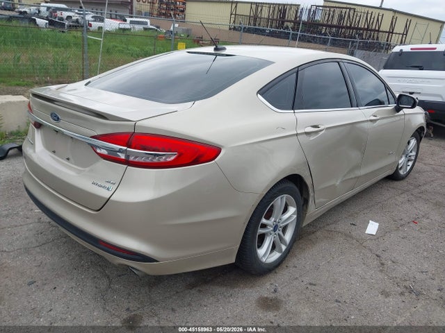 Aukcja sprzedaży 2018 Ford Fusion Hybrid Se, vin: 3FA6P0LU5JR168826, numer aukcji: 45158963