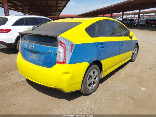 2013 Toyota Prius Two მანქანა იყიდება აუქციონზე, vin: JTDKN3DU8D5578560, აუქციონის ნომერი: 45158986