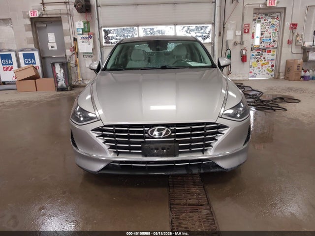 Auction sale of the 2021 Hyundai Sonata Blue, vin: KMHL24JJ9MA030907, lot number: 45158988