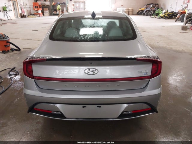 Auction sale of the 2021 Hyundai Sonata Blue, vin: KMHL24JJ9MA030907, lot number: 45158988