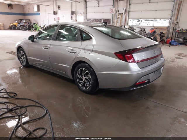 Auction sale of the 2021 Hyundai Sonata Blue, vin: KMHL24JJ9MA030907, lot number: 45158988