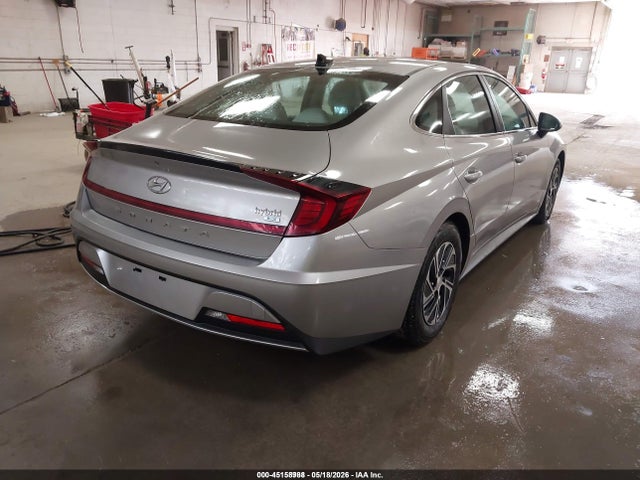 Auction sale of the 2021 Hyundai Sonata Blue, vin: KMHL24JJ9MA030907, lot number: 45158988