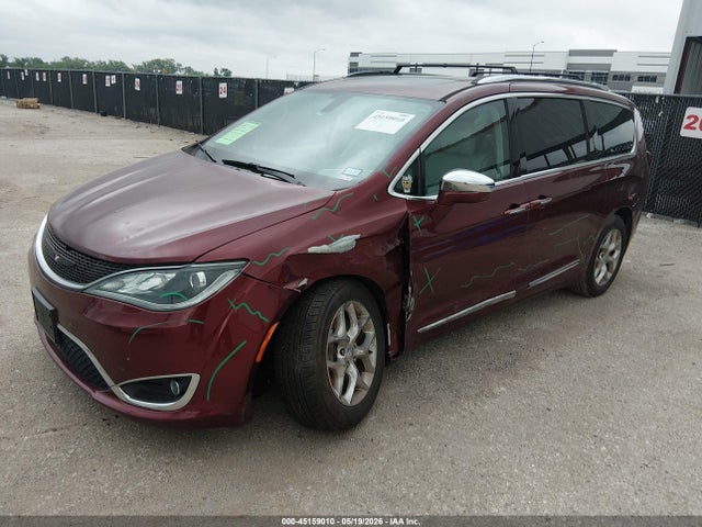 2017 Chrysler Pacifica Limited მანქანა იყიდება აუქციონზე, vin: 2C4RC1GG8HR610947, აუქციონის ნომერი: 45159010