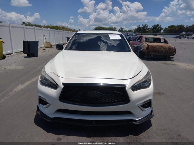 Продаж на аукціоні авто 2018 Infiniti Q50 3.0t Luxe, vin: JN1EV7AR5JM432562, номер лоту: 45159049