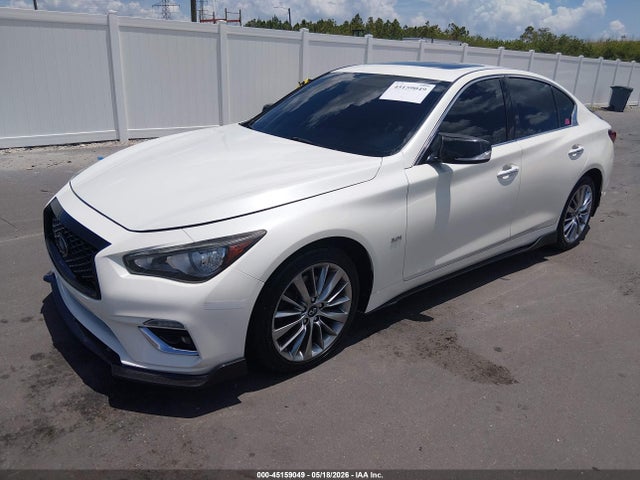 Продаж на аукціоні авто 2018 Infiniti Q50 3.0t Luxe, vin: JN1EV7AR5JM432562, номер лоту: 45159049