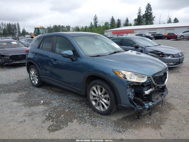 2015 Mazda Cx-5 Grand Touring მანქანა იყიდება აუქციონზე, vin: JM3KE4DY1F0543388, აუქციონის ნომერი: 45159066