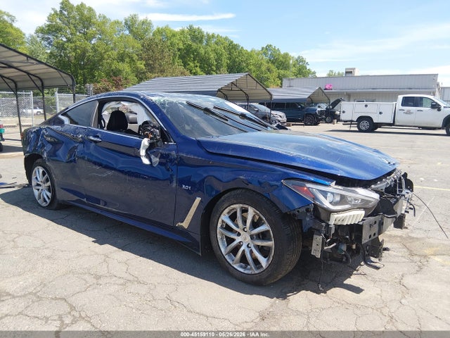 2019 Infiniti Q60 3.0t Luxe მანქანა იყიდება აუქციონზე, vin: JN1EV7ELXKM291253, აუქციონის ნომერი: 45159110