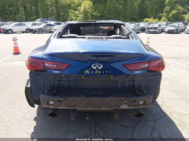 2019 Infiniti Q60 3.0t Luxe მანქანა იყიდება აუქციონზე, vin: JN1EV7ELXKM291253, აუქციონის ნომერი: 45159110