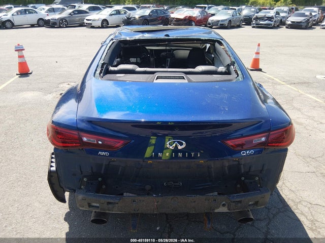 2019 Infiniti Q60 3.0t Luxe მანქანა იყიდება აუქციონზე, vin: JN1EV7ELXKM291253, აუქციონის ნომერი: 45159110
