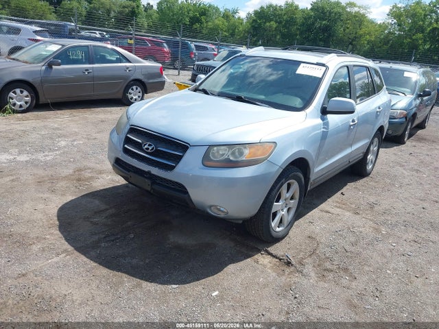 2007 Hyundai Santa Fe Limited/se მანქანა იყიდება აუქციონზე, vin: 5NMSH73EX7H116026, აუქციონის ნომერი: 45159111