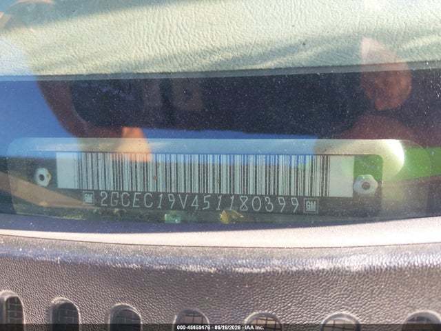 Aukcja sprzedaży 2005 Chevrolet Silverado 1500 Ls, vin: 2GCEC19V451180399, numer aukcji: 45159176
