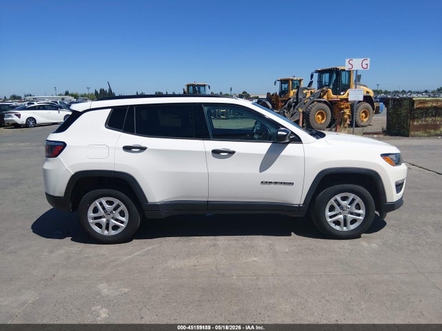 2018 Jeep Compass Sport 4x4 მანქანა იყიდება აუქციონზე, vin: 3C4NJDAB3JT464883, აუქციონის ნომერი: 45159189