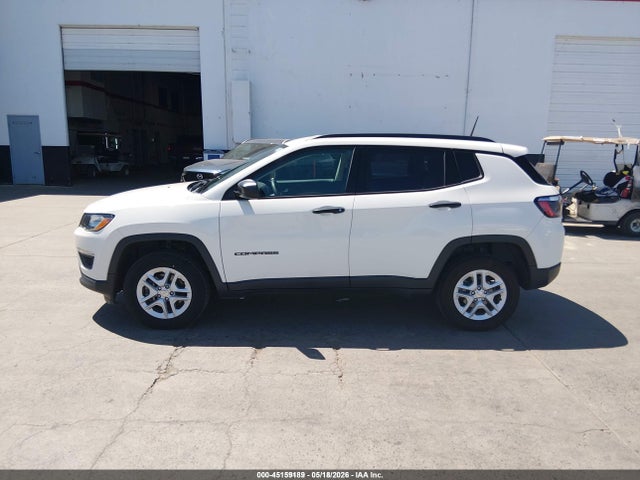 2018 Jeep Compass Sport 4x4 მანქანა იყიდება აუქციონზე, vin: 3C4NJDAB3JT464883, აუქციონის ნომერი: 45159189