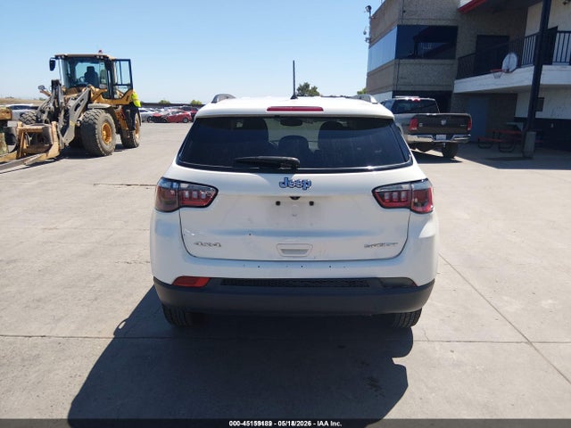 2018 Jeep Compass Sport 4x4 მანქანა იყიდება აუქციონზე, vin: 3C4NJDAB3JT464883, აუქციონის ნომერი: 45159189