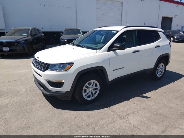 2018 Jeep Compass Sport 4x4 მანქანა იყიდება აუქციონზე, vin: 3C4NJDAB3JT464883, აუქციონის ნომერი: 45159189