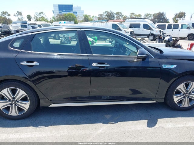 2019 Kia Optima Hybrid Ex მანქანა იყიდება აუქციონზე, vin: KNAGU4LEXK5032104, აუქციონის ნომერი: 45159196